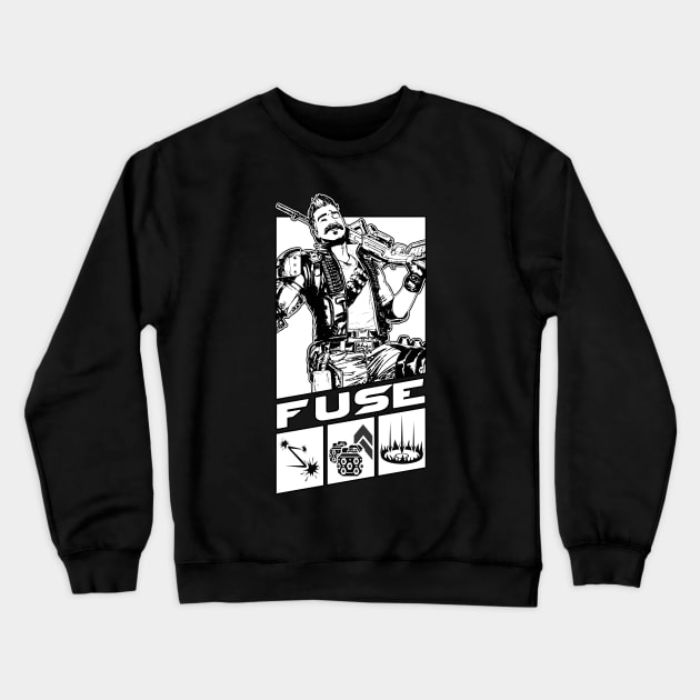 Fuse Crewneck Sweatshirt by Peolink